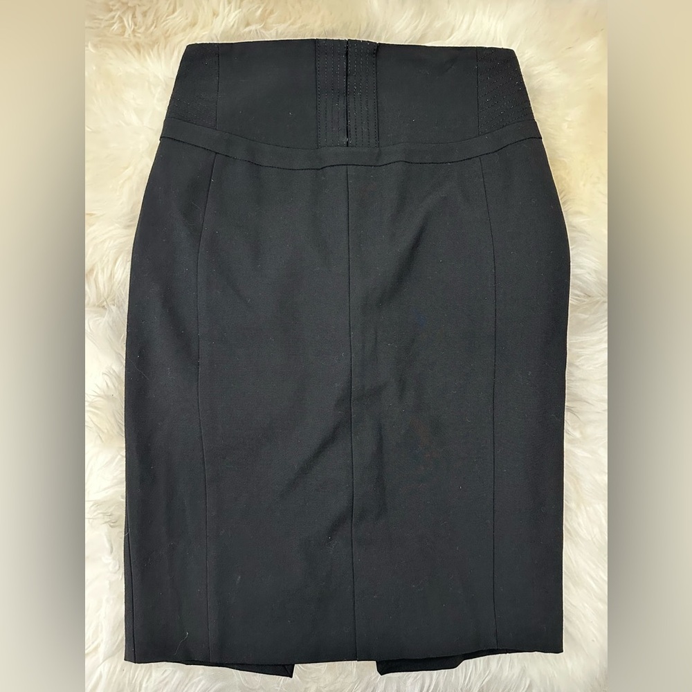 Express Y2K Black Pencil Skirt 0 XS